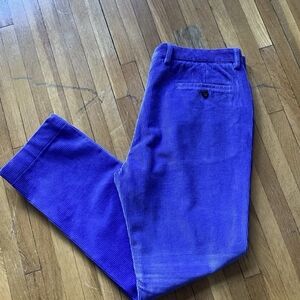 Luxe Sid Mashburn 34-29 Light Purple Corduroy Pants,100% Cotton Pants,MINT